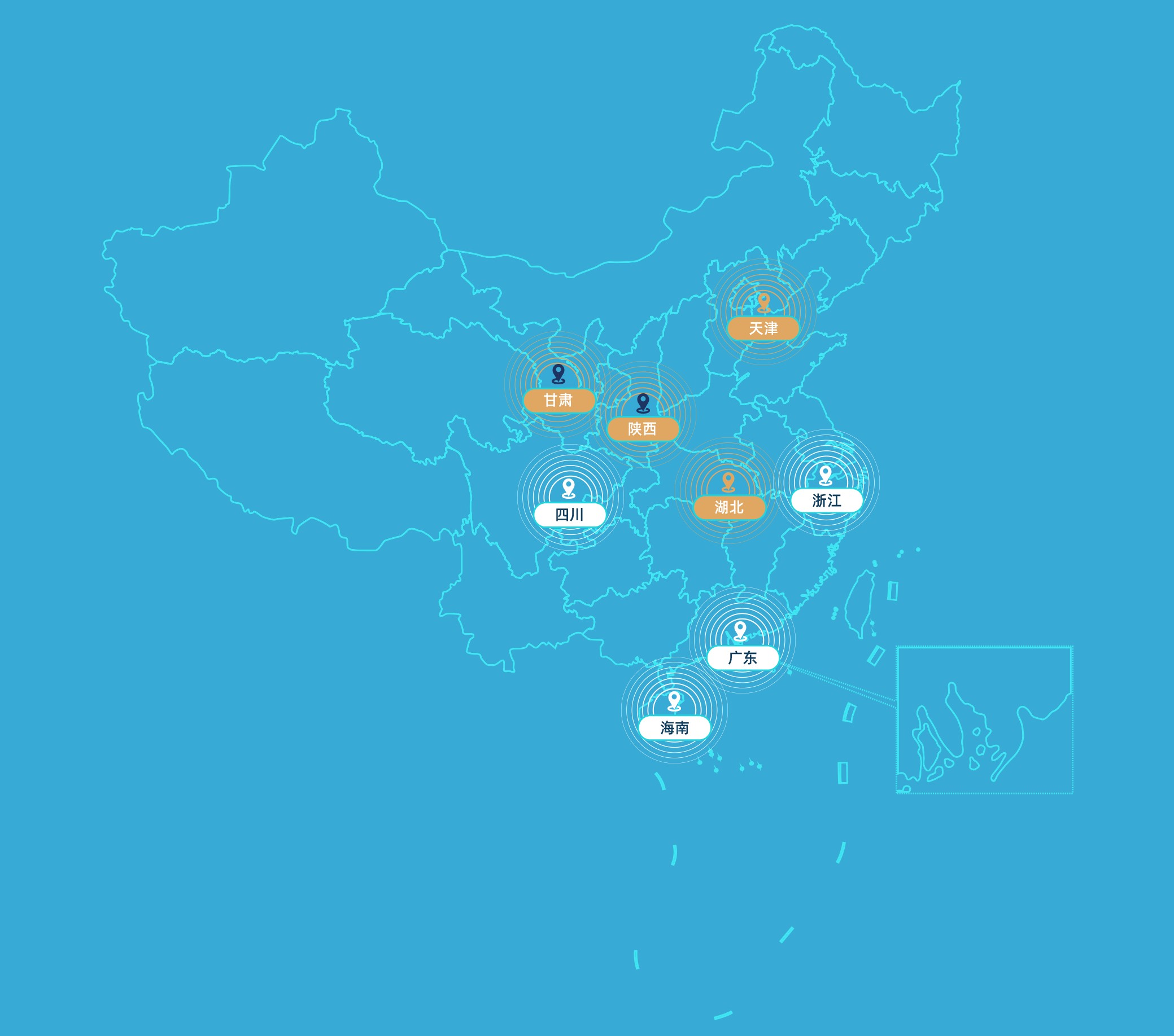 壹飞出行全国运营版图